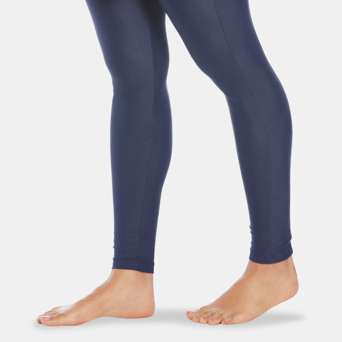 Nike Swim Women's Swim Victory Leggings Blue image number 7