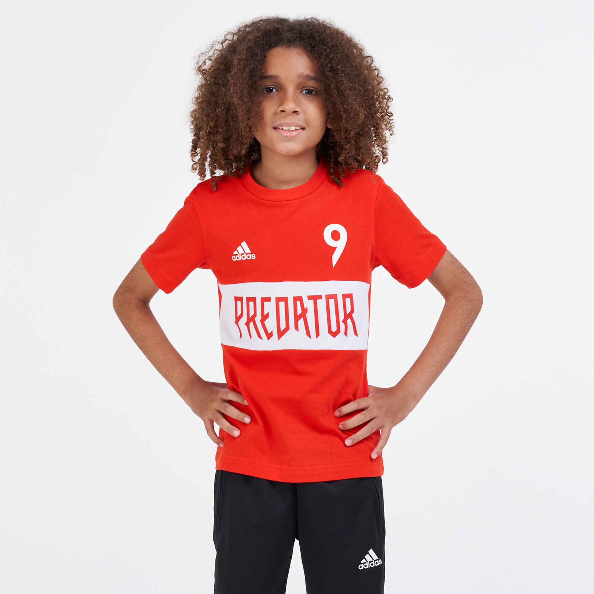 Kids Predator Summer T Shirt and Shorts Set Older Kids