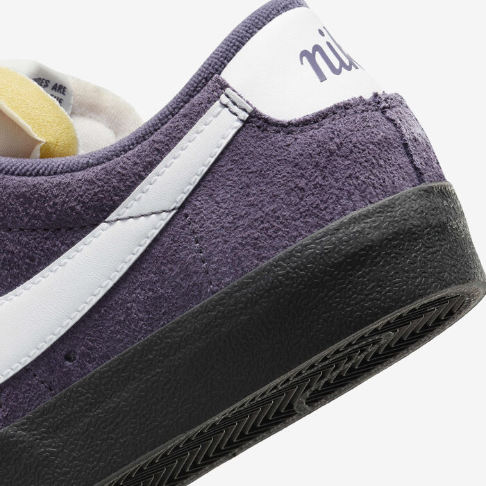 Nike Women's Blazer Low '77 Vintage Shoes Purple Nike Women's Blazer Low '77 Vintage Shoes Purple image number 7
