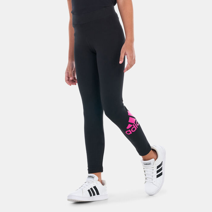 adidas Kids' Essentials Big Logo Leggings Black image number 0