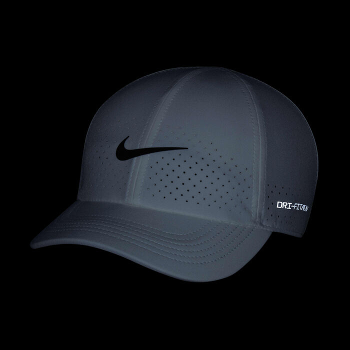 Nike Dri-FIT ADV Club Unstructured Tennis Cap White image number 2