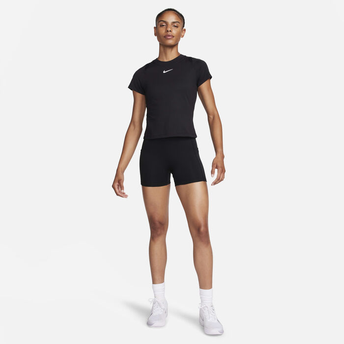Nike Women's Court Advantage Dri-FIT Tennis Shorts Black Nike Women's Court Advantage Dri-FIT Tennis Shorts Black image number 4