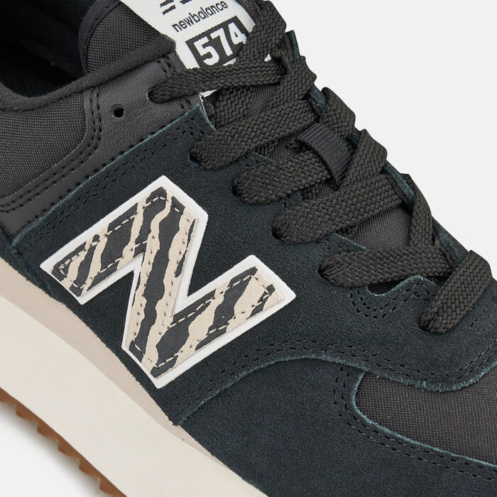 New Balance Women's 574 Shoe Black New Balance Women's 574 Shoe Black image number 4