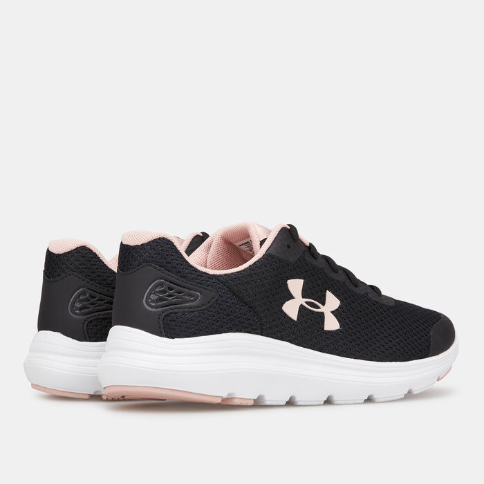 Under Armour Women's Surge 2 Running Shoe Black Under Armour Women's Surge 2 Running Shoe Black image number 3