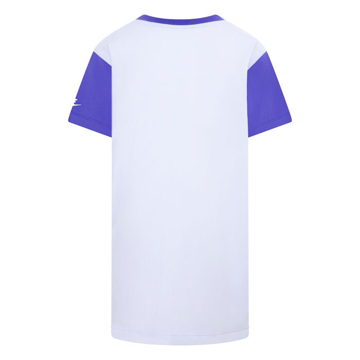 Nike Kids' Graphic T-Shirt Dress Grey Nike Kids' Graphic T-Shirt Dress Grey image number 1