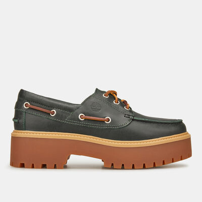 Timberland Women's Premium Elevated 3-Eye Shoe Green Timberland Women's Premium Elevated 3-Eye Shoe Green