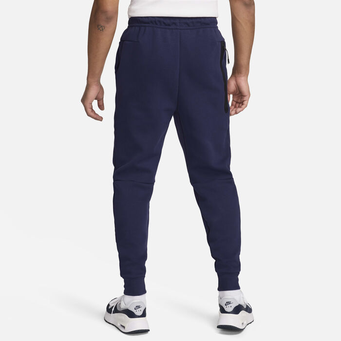 Nike Men's England Tech Fleece Football Joggers Blue image number 1
