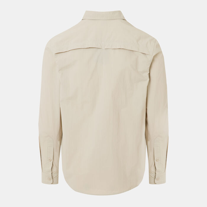 Sun and Sand Sports Men's Outdoor Long-Sleeve Shirt Beige Sun and Sand Sports Men's Outdoor Long-Sleeve Shirt Beige image number 1