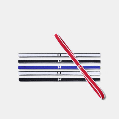 Under Armour Women's UA Mini Headbands (6 Pieces) Red