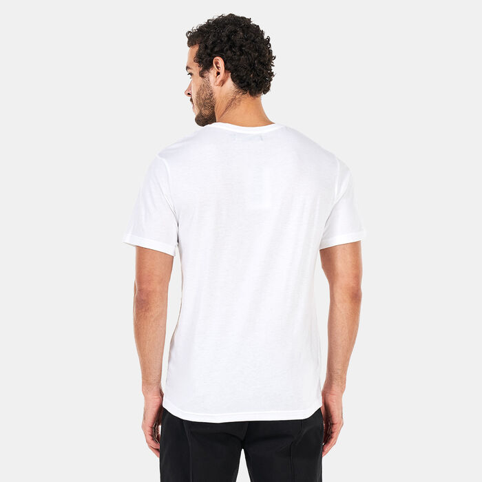 Tee Library Men's Supima Straight Hem T-Shirt White Tee Library Men's Supima Straight Hem T-Shirt White image number 1