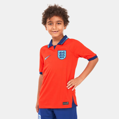 Nike Kids’ England Dri-FIT Stadium Away Jersey - 2022 Red