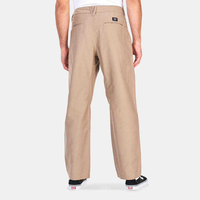Vans Men's Authentic Chino Relaxed Tapered Pants Beige Vans Men's Authentic Chino Relaxed Tapered Pants Beige image number 1