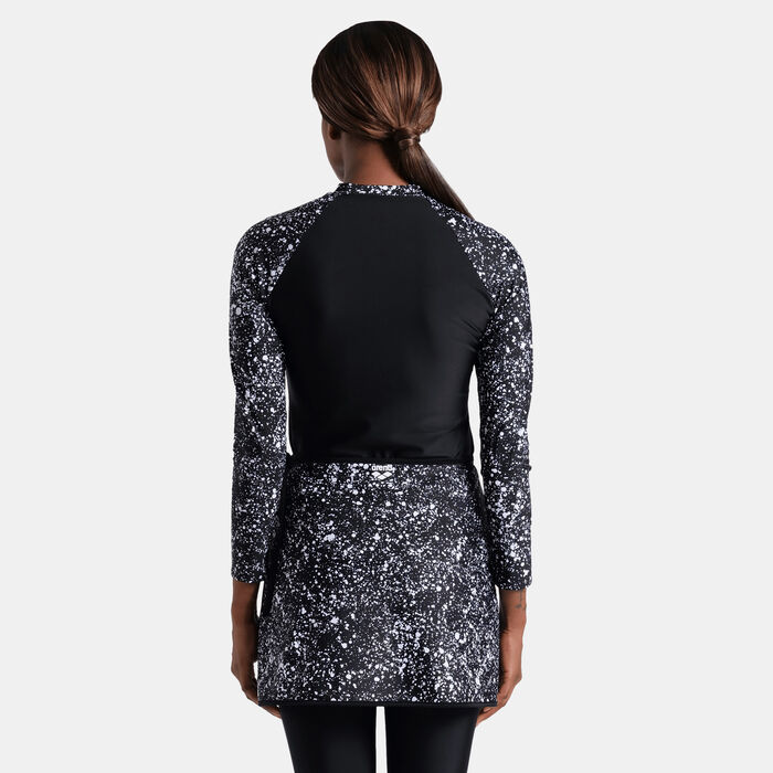 Arena Women's Modesty Swimming Skirt Black image number 1