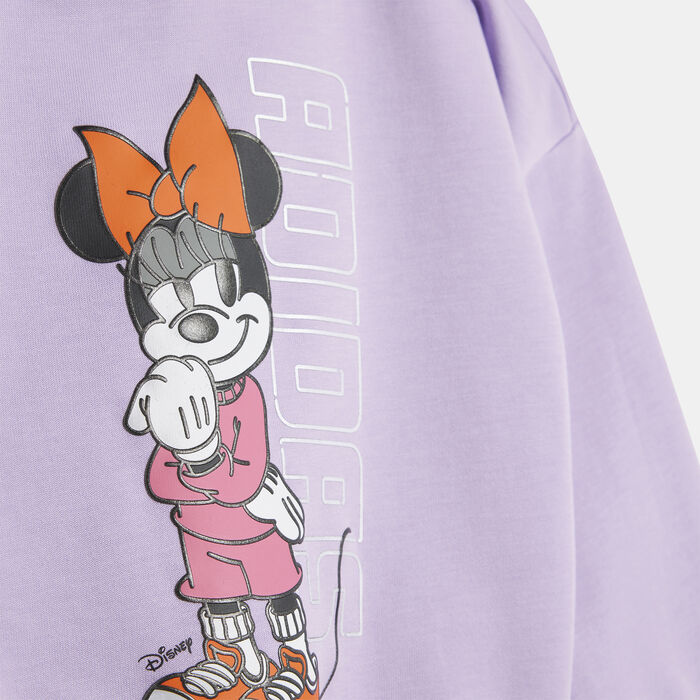 adidas Kids' Disney Minnie Mouse Top And Joggers Set Purple adidas Kids' Disney Minnie Mouse Top And Joggers Set Purple image number 4