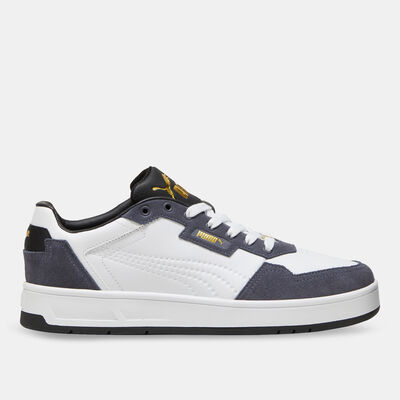 PUMA Men's Court Classic Lux SD Shoes White