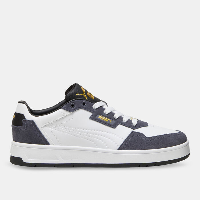 PUMA Men's Court Classic Lux SD Shoes White PUMA Men's Court Classic Lux SD Shoes White image number 0
