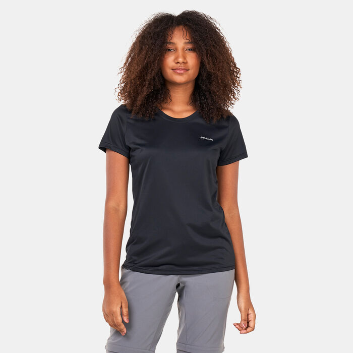 Columbia Women's Hike T-Shirt Black Columbia Women's Hike T-Shirt Black image number 0
