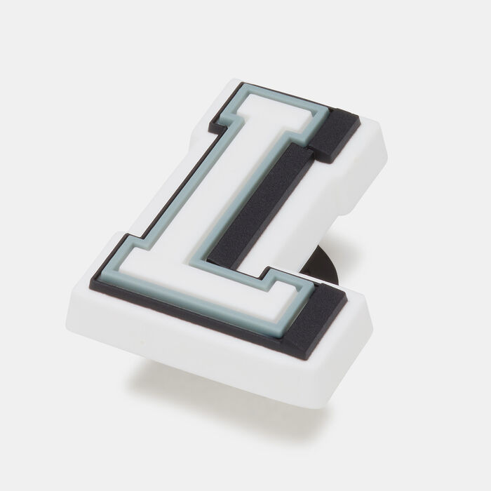 Crocs Letter L Shoe Charm Multi-Color Crocs Letter L Shoe Charm Multi-Color image number 1