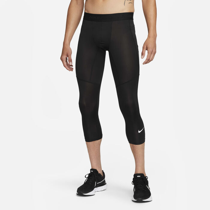 Nike Men's Pro Dri-FIT Fitness Tights Black image number 0