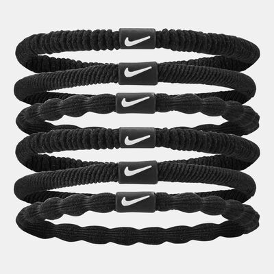 Nike Flex Hair Ties (6 Pieces) Black Nike Flex Hair Ties (6 Pieces) Black