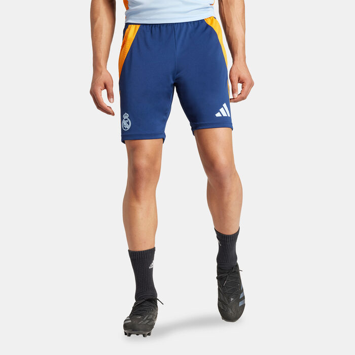 adidas Men's Real Madrid Tiro 24 Competition Training Football Shorts Blue image number 0