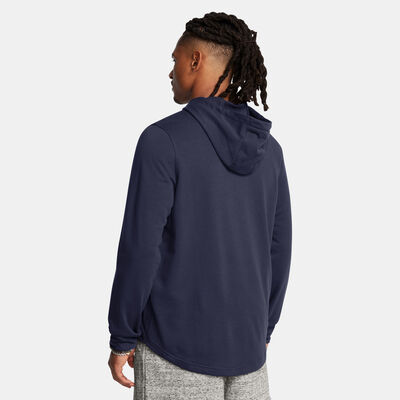 Under Armour Men's Rival Terry Graphic Hoodie Blue Under Armour Men's Rival Terry Graphic Hoodie Blue