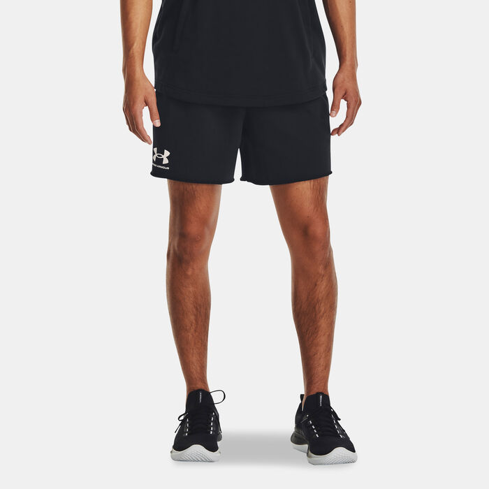 Under Armour Men's Rival Terry Shorts Black Under Armour Men's Rival Terry Shorts Black image number 0