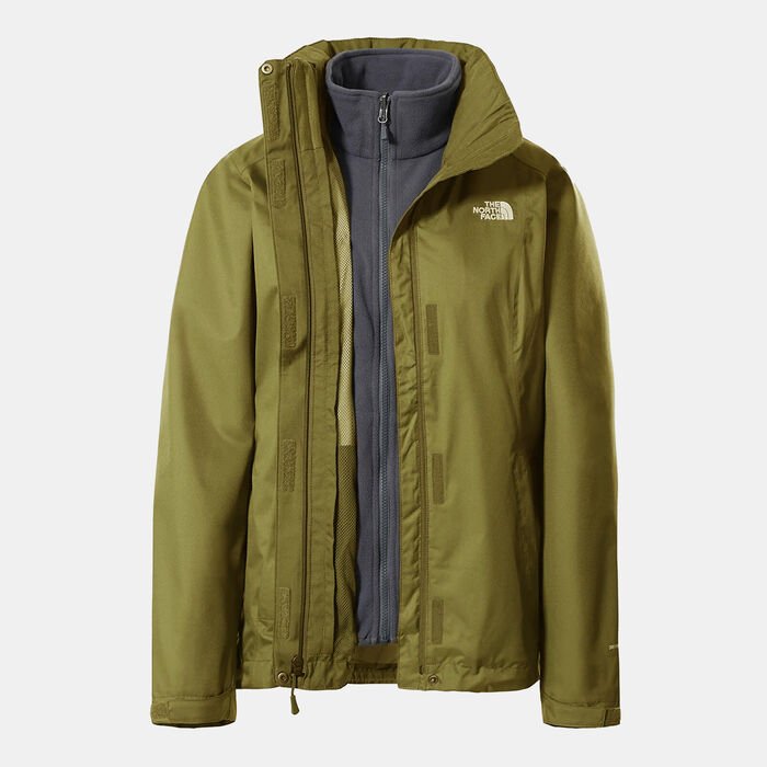 The North Face Women's Evolve II Triclimate® Jacket Green The North Face Women's Evolve II Triclimate® Jacket Green image number 3