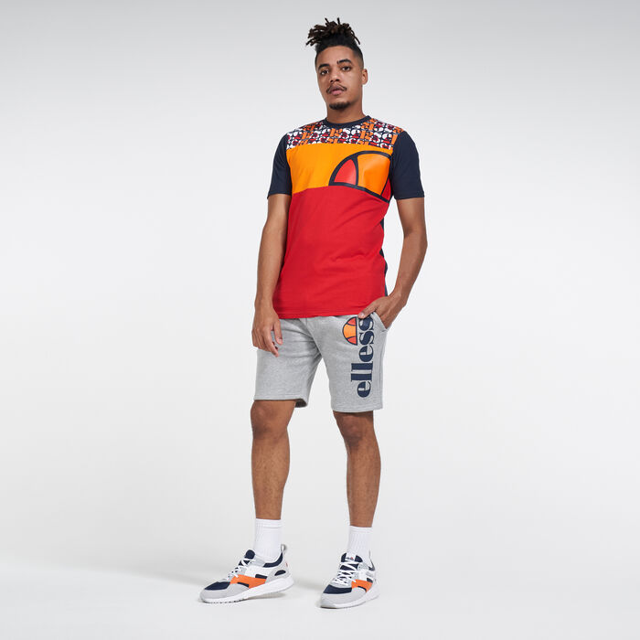 ellesse Men's Bossini Fleece Shorts Grey ellesse Men's Bossini Fleece Shorts Grey image number 2
