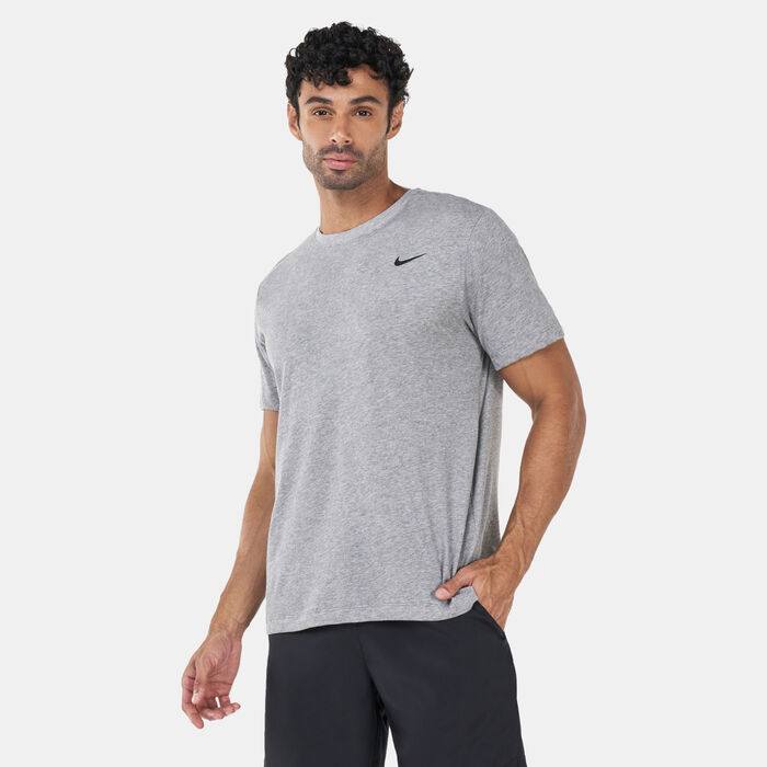 Nike Men's Dri-FIT Training T-Shirt Grey Nike Men's Dri-FIT Training T-Shirt Grey image number 0