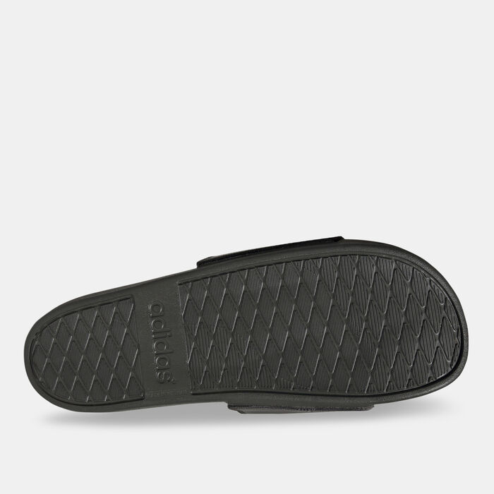 adidas Men's Adilette Comfort Slides Grey adidas Men's Adilette Comfort Slides Grey image number 3