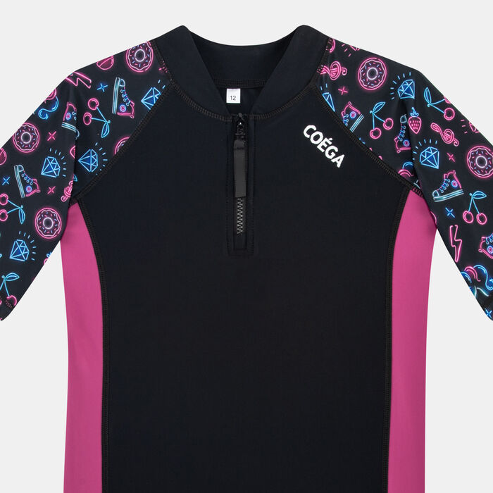 COEGA Kids' Swimming Rashguard Black COEGA Kids' Swimming Rashguard Black image number 2