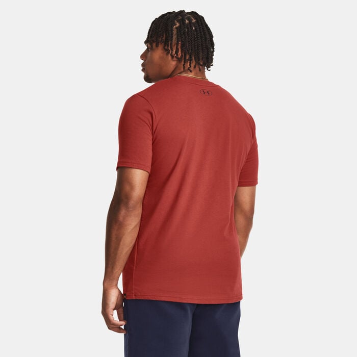 Under Armour Men's Project Rock Johnson's Paradise T-Shirt Maroon Under Armour Men's Project Rock Johnson's Paradise T-Shirt Maroon image number 1