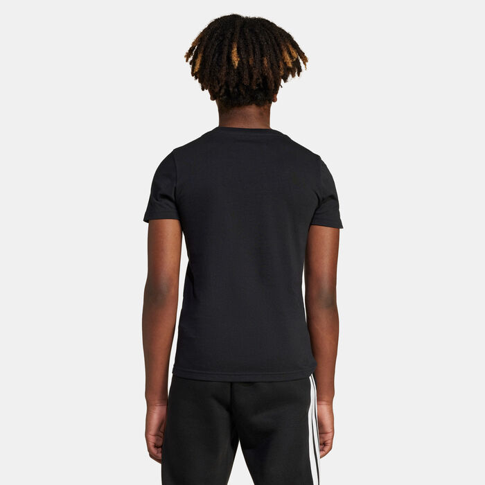 adidas Kids' Tech Logo Graphic T-Shirt Black image number 1