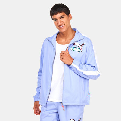 PUMA Men's T7 Fandom Track Jacket Blue