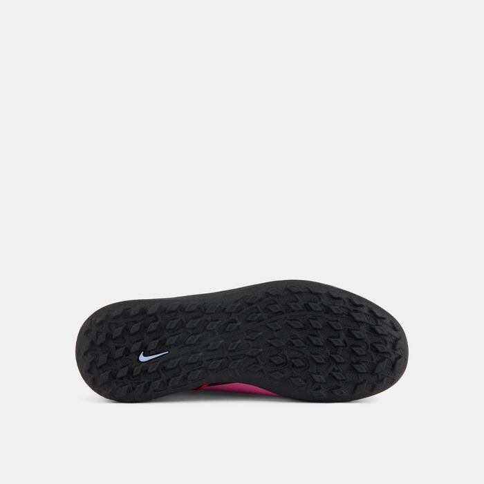 Nike Kids' Mercurial Vapor 16 Club Turf Ground Football Shoes Pink Nike Kids' Mercurial Vapor 16 Club Turf Ground Football Shoes Pink image number 3