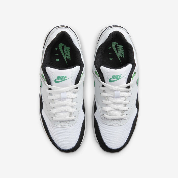 Nike Kids' Air Max 1 Shoes (Older Kids) White image number 3