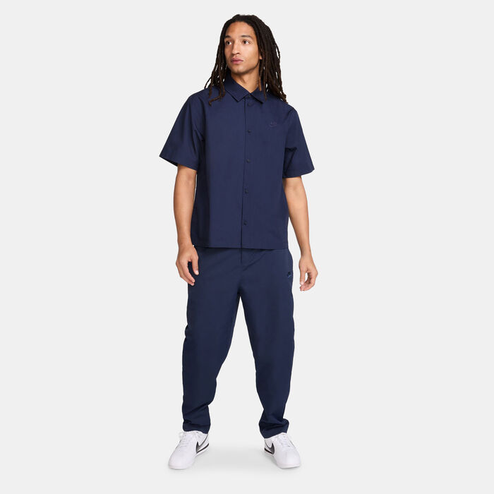 Nike Men's Club Button-Down Shirt Blue Nike Men's Club Button-Down Shirt Blue image number 2