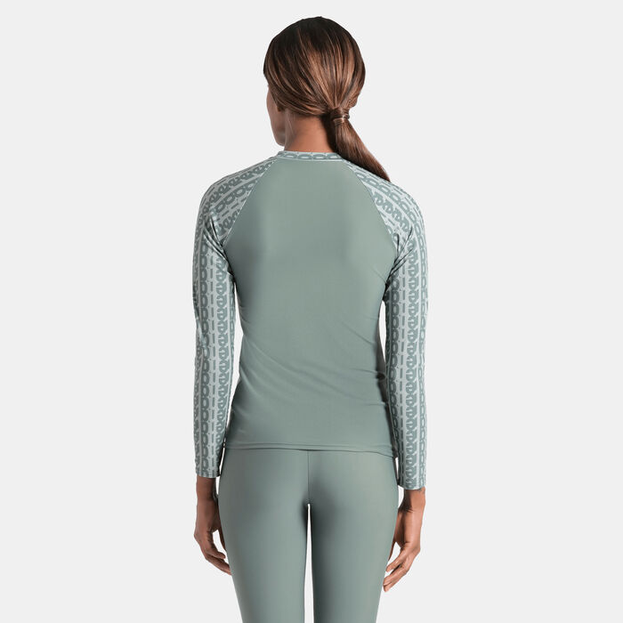 Arena Women's Modesty Long Sleeve Swimming Rashguard Multi-Color image number 1
