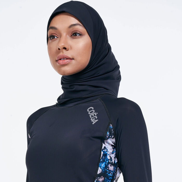 COEGA Women's 3 Piece Islamic Swimsuit Black COEGA Women's 3 Piece Islamic Swimsuit Black image number 2