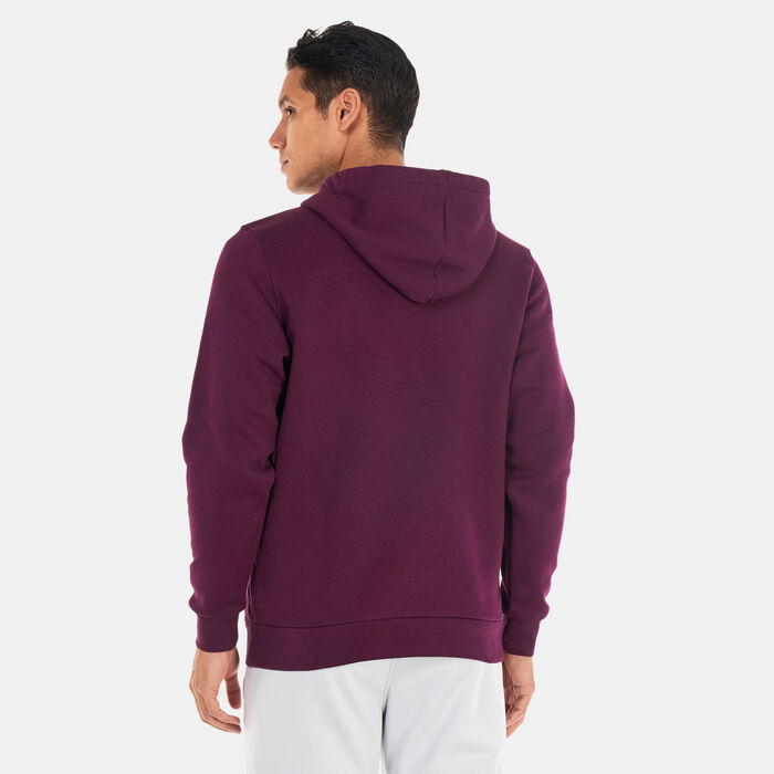 Under Armour Men's UA Essential Fleece Hoodie Purple Under Armour Men's UA Essential Fleece Hoodie Purple image number 1