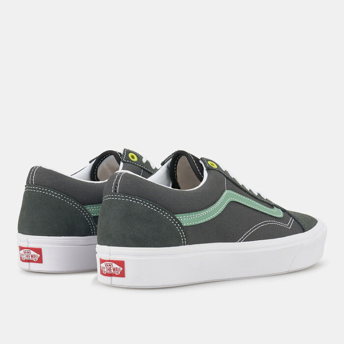 Vans Multi Block ComfyCush Old Skool Unisex Shoe Green Vans Multi Block ComfyCush Old Skool Unisex Shoe Green image number 2