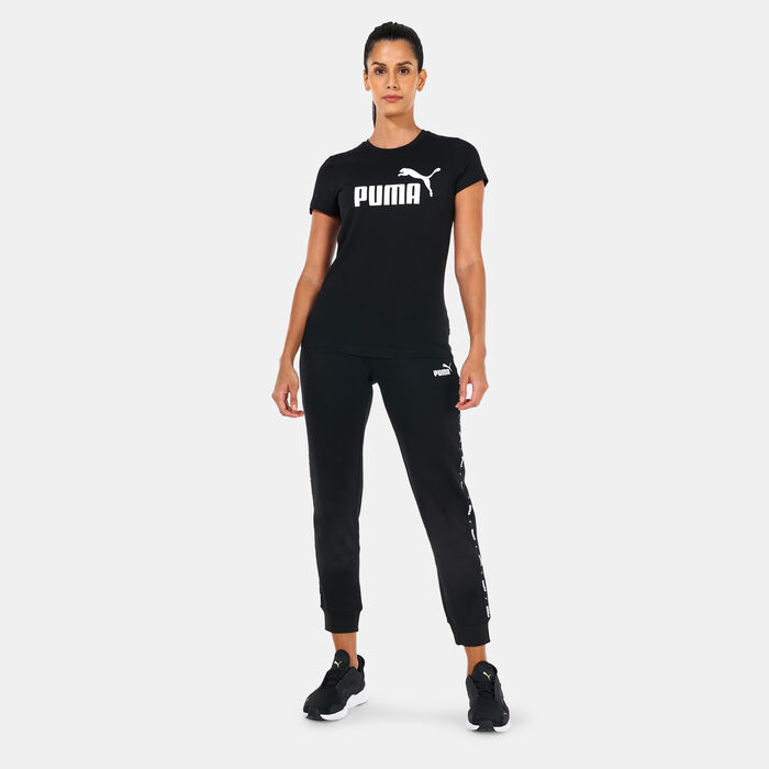 PUMA Women's Power Tape Pants Black PUMA Women's Power Tape Pants Black image number 2