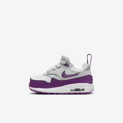 Nike Kids' Air Max 1 EasyOn Shoes White