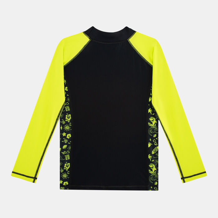 COEGA Kids' Swimming Rashguard Black COEGA Kids' Swimming Rashguard Black image number 1