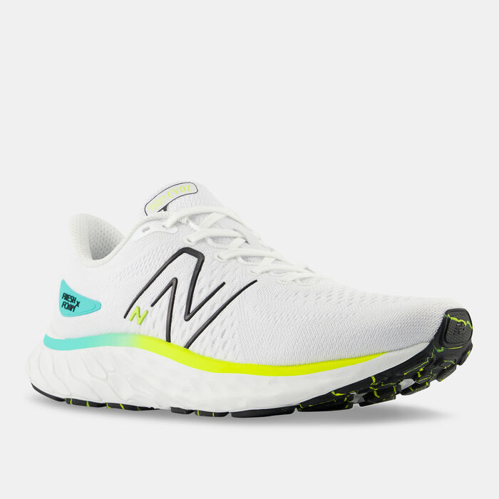 New Balance Men's EVOZ Running Shoes White New Balance Men's EVOZ Running Shoes White image number 1