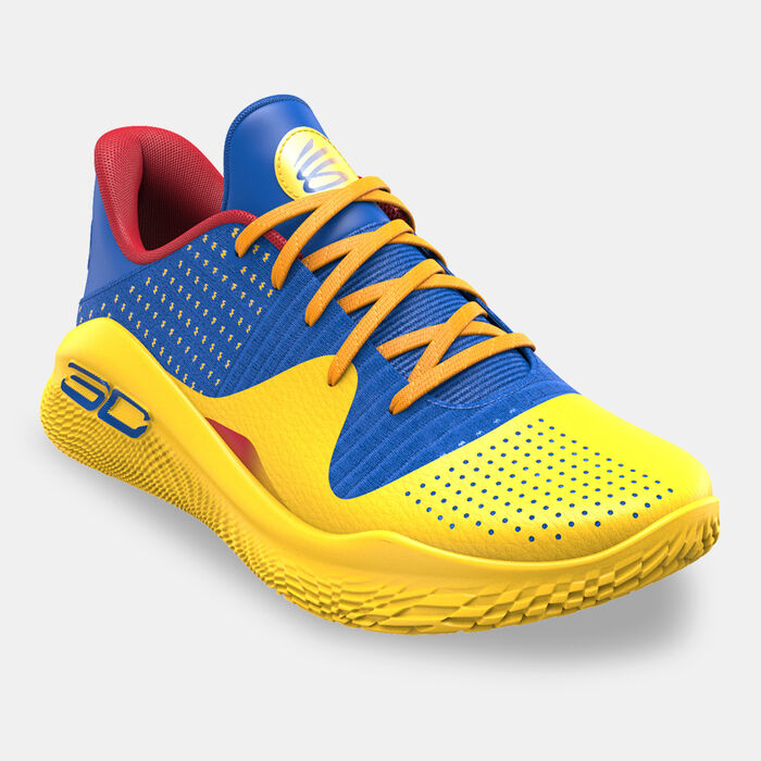 Under Armour Curry 4 Low FloTro Basketball Shoes Blue Under Armour Curry 4 Low FloTro Basketball Shoes Blue image number 1
