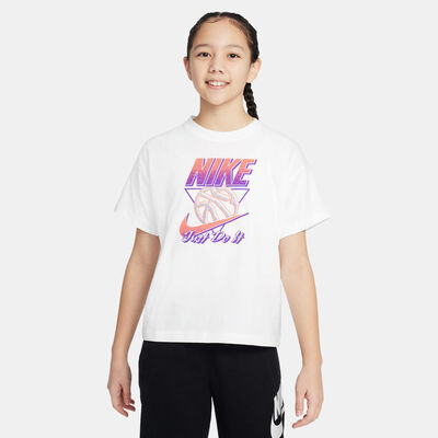 Nike Kids' Sportswear T-Shirt (Older Kids) White