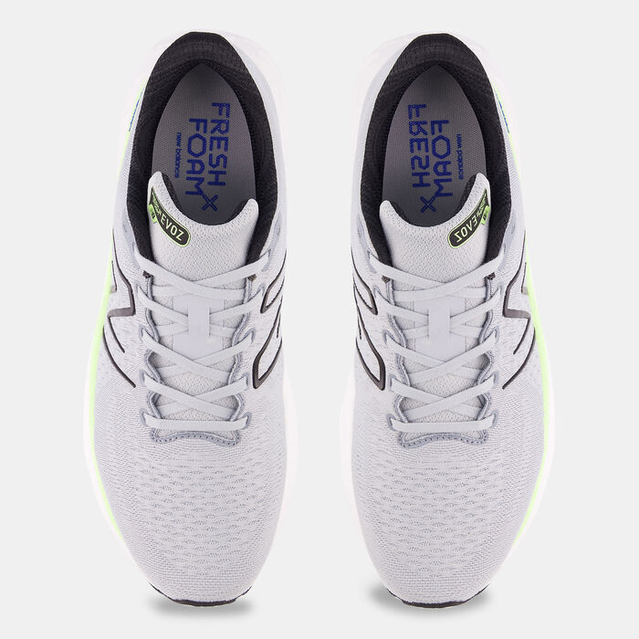 New Balance Men's Fresh Foam X EVOZ v3 Running Shoes Grey New Balance Men's Fresh Foam X EVOZ v3 Running Shoes Grey image number 4