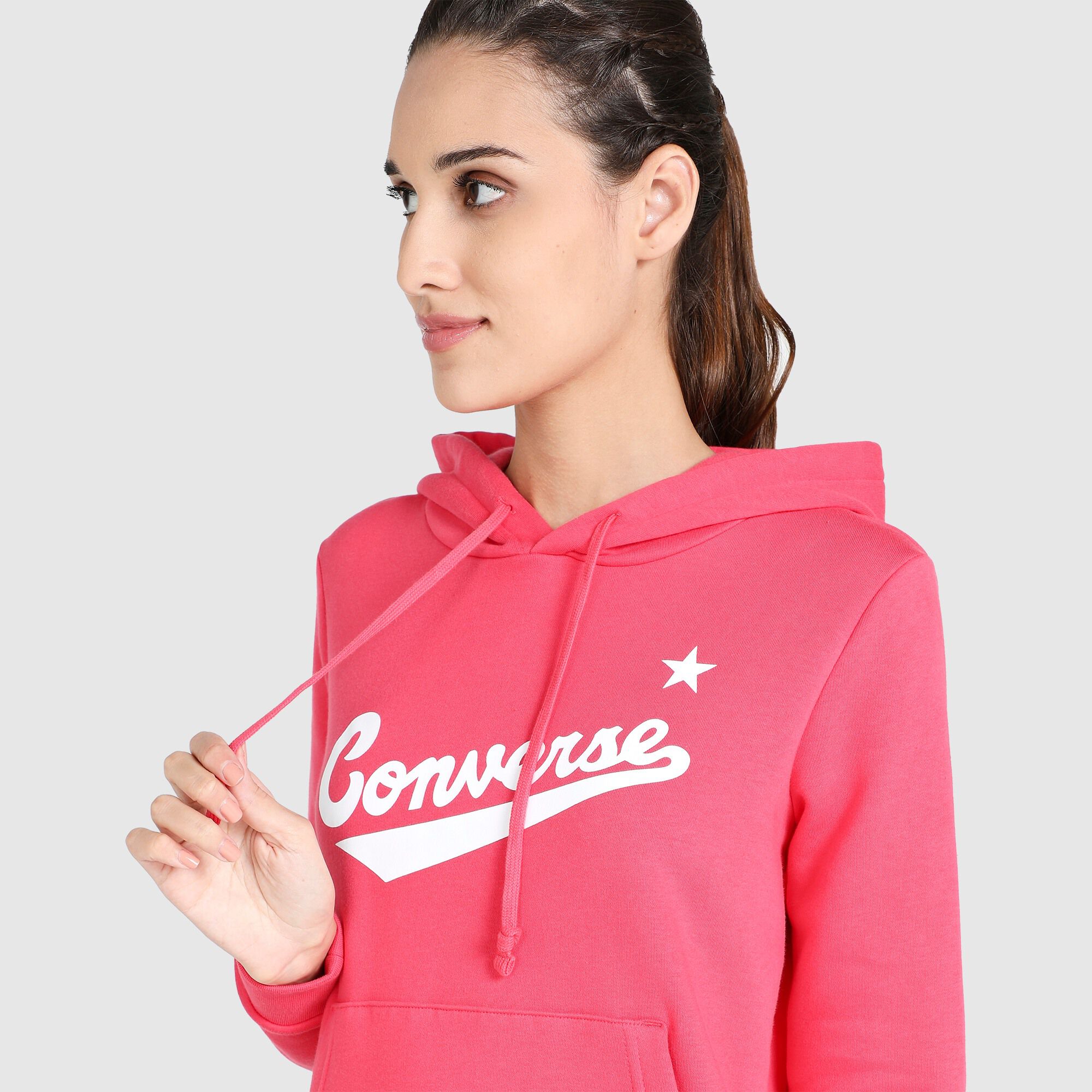Converse all star hoodie women's store